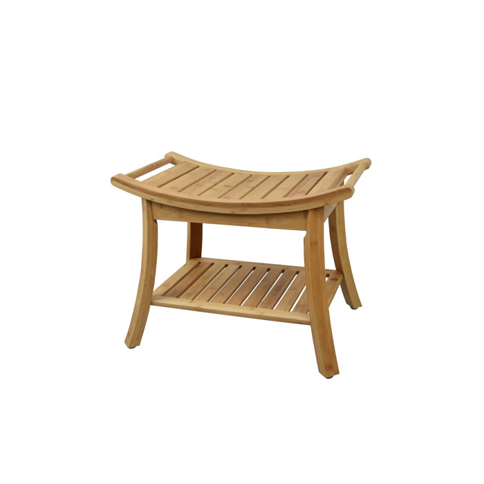 Proman 24'' W Bamboo Shower Bench & Reviews Wayfair